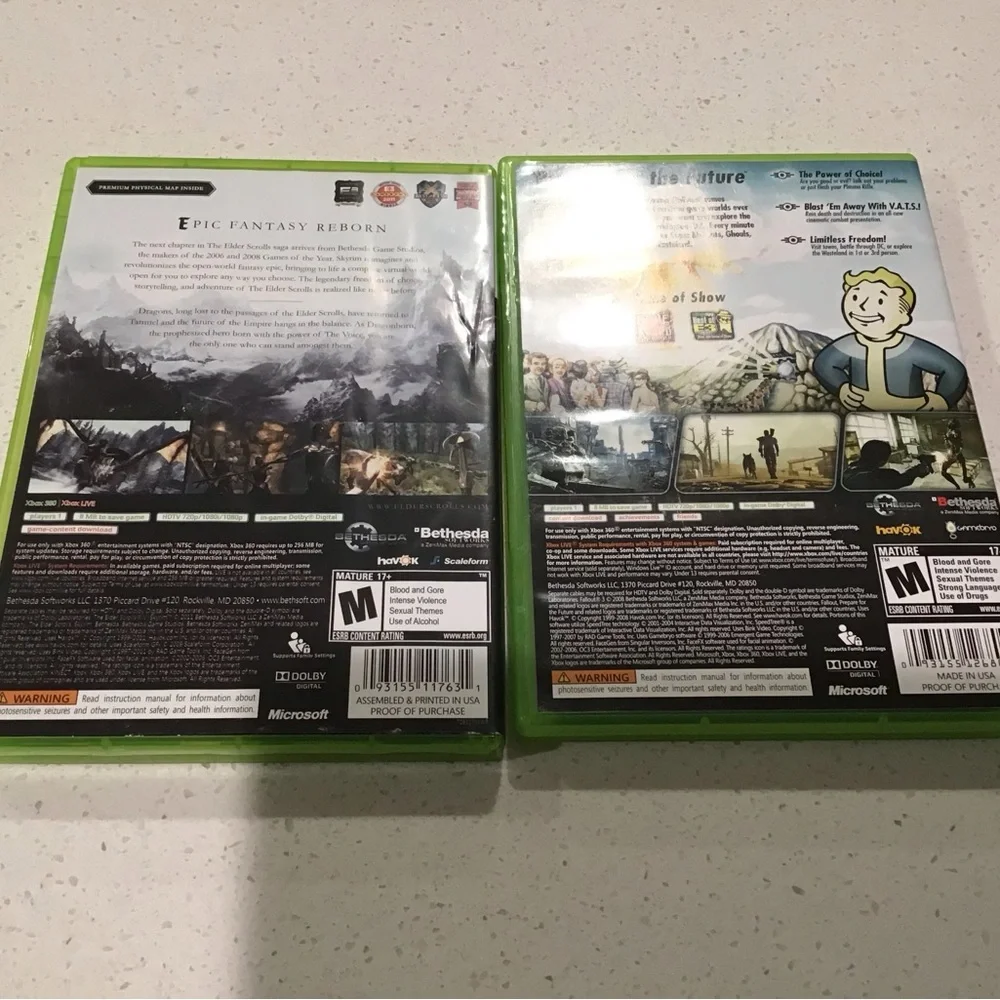 2 XBOX 360 Games